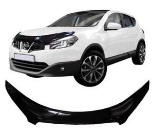 Hood Deflector For Nissan Qashqai +2 2008-2014 Bonnet Guard Protector SCOUTT - Imagen 1 de 5