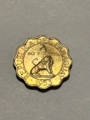 1953 Paraguay 50 Centimos Unc+ #18147 - Image 1 of 2