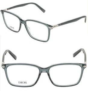 CHRISTIAN DIOR Black Suite Crystal Blue S14I Eyeglass Frame DM50058I BLACKSUITEO - Picture 1 of 10