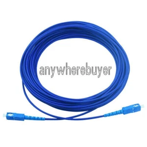30M SC UPC Fiber Optic Patch Cord Anti rat Armored SM Single Core 9/125 Cable - Picture 1 of 1