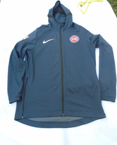 Nike NBA Detroit Pistons Hooded Track Suit Mens Jacket XXL & Pants Breakaway  XL Cover
