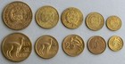 Peru KMS Kursmünzensatz 1972-1975 unz.