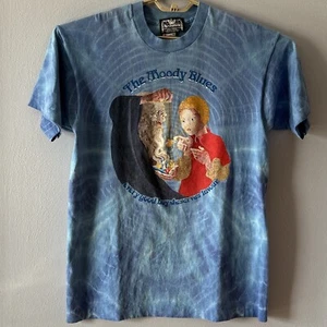 Camiseta de colección 1993 The Moody Blues Every Good Boy Mererves Favour Tie Dye L - Imagen 1 de 17