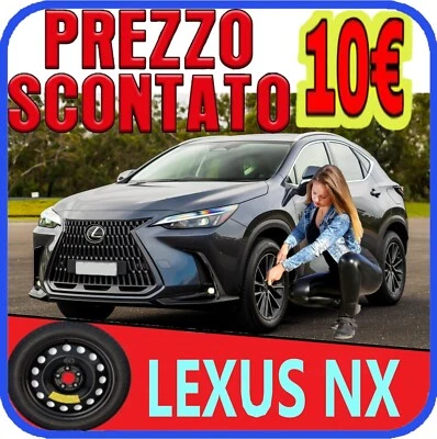 Platzsparend Notrad Für Lexus NX Mit Messen Ab 18 5Fori Set Rad Gummi Neu P - Bild 1 von 4