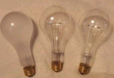 3 Satco 300W Medium Base PS25 Bulbs New, No Box - Image 1 of 4