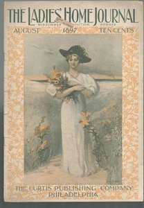 Ladies Home Journal Magazine--aug. 1897-----4 - Picture 1 of 1