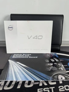 VOLVO V40 OWNERS PACK / HANDBOOK / SUPPLEMENT TO OWNERS MANUAL 2013-2016 (2016)! - Picture 1 of 6