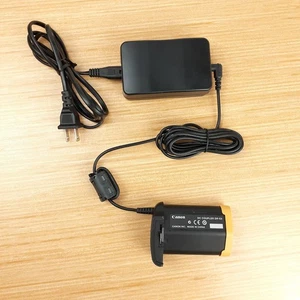Canon ACK-E4 AC Power Adapter Set AC-E4 DC Coupler DR-E4 for 1D Mark III IV 1DS - Picture 1 of 9