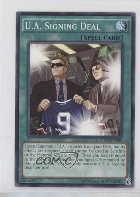 UA Signing Deal Unlimited YuGiOh Crossed Souls Base Set #CROS-EN088 - Image 1 of 2