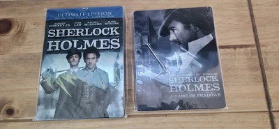 Sherlock Holmes / Sherlock Holmes 2 Steelbooks - Image 1 of 3