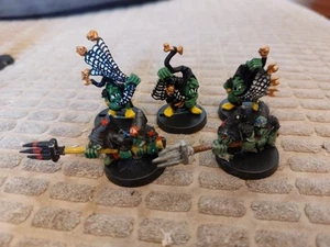 Metal 3 Netters + 2 Stabbas OOP Night Goblin Warhammer AoS Gitz GW Old World - Picture 1 of 2