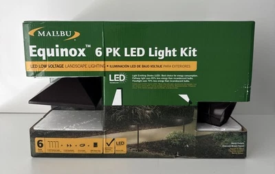 Malibu Equinox 6-Pack LED Landscape lighting Kit New in Box - Image 1 of 4