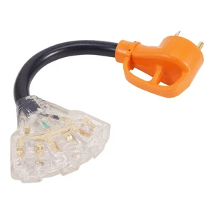 Adaptador de generador de 30A a 15A/20A para MXR3500 MXR3800 MXR5000IE MXR6250IE - Imagen 1 de 13