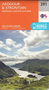 OS Explorer 391 Ardgour & Strontian - Veröffentlicht 2015 - Wie Neu! - Bild 1 von 3