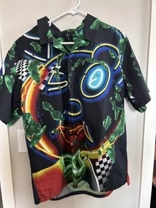 Travis scott Neon Sign Hawaiian Shirt-L - Picture 1 of 3