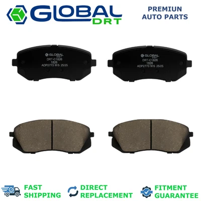 4x Front CERAMIC Brake Pad D1826 Fit Hyundai Kona Electric 2019-2023 Battery EV Foto 1 de 4