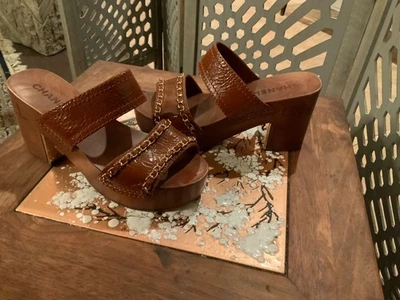 Chanel Sandalias Plataforma, Talla 39 Foto 1 de 4