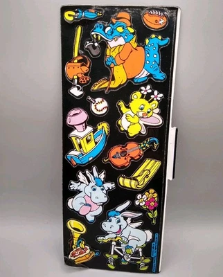 Vintage Colorforms single sheet of  Wuzzles 1985 Hasbro Bradley Disney - Image 1 of 4