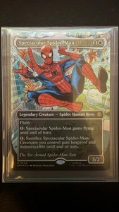 MTG Spectacular Spider-Man (0240) (Borderless) (Textured Foil) The Six-Arm Suit - Bild 1 von 2