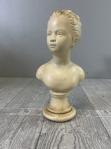 Vintage 1970s ABCO Girl Bust Alexander Backer Bust of Girl Sculpture - Picture 1 of 6