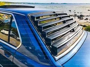 BMW E28 REAR WINDOW LOUVER Jalousie AutoPlas Auto Plas Weyer ABS PLASTIC - Foto 1 di 12
