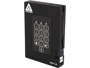 APRICORN Aegis Padlock Fortress 1TB USB 3.0 Portable FIPS 140-2 Encrypted - Picture 1 of 5