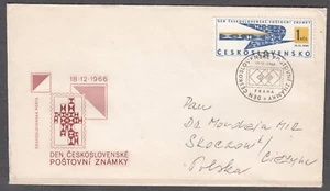 CZECHOSLOVAKIA 1966 FDC SC#SC#1440, Stamp Day 1966. - Bild 1 von 2