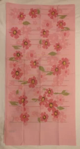 VINTAGE RETRO MCM SEARS FIELD FLOWER KING PILLOWCASES FLOWER POWER NWOT - Picture 1 of 2