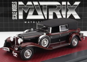 wonderful modelcar 1/43 CORD L-29 SEDAN CONVERTIBLE 1931, closed - black/maroon - Picture 1 of 2