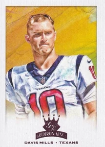 2021 Panini Chronicles - Gridiron Kings Pink Davis Mills #GK-8 (RC) - Texans - Picture 1 of 2