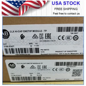 1756-EN2T New Sealed AB1756-EN2T/CLX HI-CAP ENET/IP MODULE AB - Picture 1 of 7