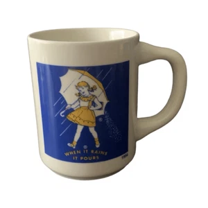 Tazza da tè caffè sale Morton vintage una delizia nostalgica del 1956 - Foto 1 di 11