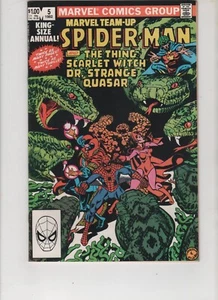 Marvel Team-Up Annual #5, Thing, Dr, Strange, NM 9.4, 1st Print, 1982, Scans - Bild 1 von 2