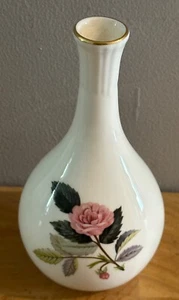 Wedgwood Bone China Hathaway Rose Single Stem Bud Vase - Picture 1 of 4