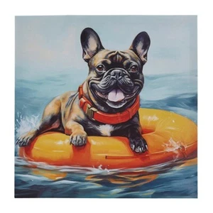 Animal Canvas Wall Art Living Room,Dog Home Decor Painting Picture for Bedroom - Picture 1 of 8