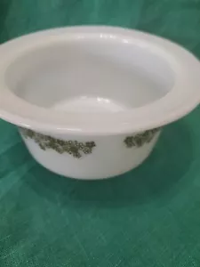 Plato de mantequilla Pyrex vintage flor de primavera margarita loca leche vidrio flores - Imagen 1 de 6