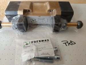 Original PNEUMAX VENTIL Pneumatik Nr. 1052.52.3.5.M2 OVP  - Bild 1 von 6