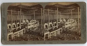 Tent of the Maharaja of Cashmere India Vintage Stereoview Photo  - Picture 1 of 2