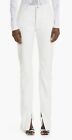 THE ATTICO White Lambskin Leather Pants - Made in Italy - BNWT