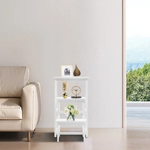 Lightweight Portable Multifunctional Step Stool, Folding Library Ladder Chair - Picture 1 of 21