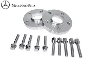 2 Pc 20mm Thick Hub-Centric Wheel Spacers For Mercedes Benz 66.6 W/10 Lug Bolts - Picture 1 of 8