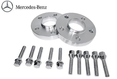 2 Pc 20mm Thick Hub-Centric Wheel Spacers For Mercedes Benz 66.6 W/10 Lug Bolts - Image 1 of 4