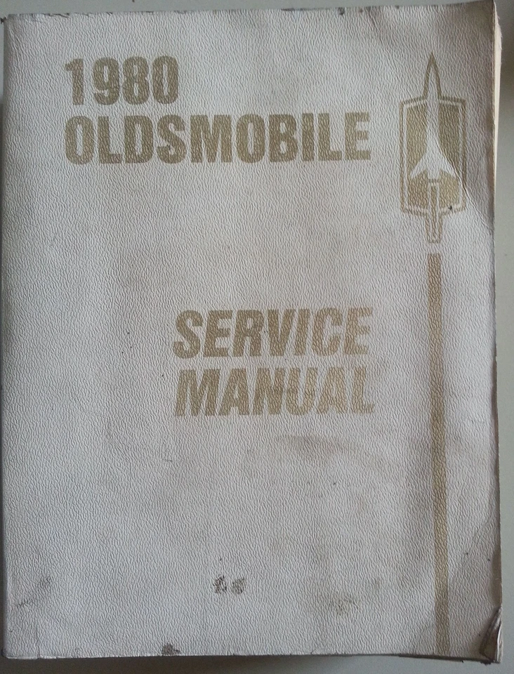 Manuale Officina Oldsmobile Starfire, Cutlass, Omega, Toronado, Delta 88/98 1980 - Immagine 1 di 1