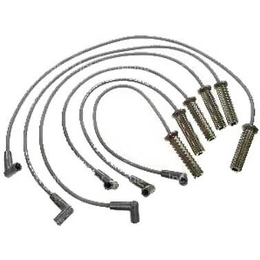 27658 Set of 6 Spark Plug Wires New for Chevy Olds Cutlass Pontiac Grand Prix Am — 第 1/2 张图片