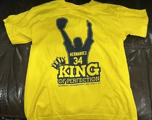 Felix Hernandez - King Of Perfection Tee-Shirt Youth Large Seattle Mariners SGA - Picture 1 of 1