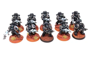 Warhammer Horus Heresy Iron Hands Legion MKIV Squad Well Painted JYS36 - Picture 1 of 4