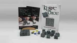 Dados con nudo de roble negro - 18 dados y juegos únicos de diseño celta - Imagen 1 de 5