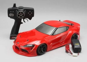 Yokomo 1/10 RC RWD Drift TOYOTA SUPRA w/ Gyro -RTR- RED- - Picture 1 of 7