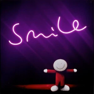 DOUG HYDE Ltd Ed. 89/195, L.E.D. Mixed Media Wall Art ‘Keep Smiling’ - Picture 1 of 9
