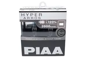 PIAA HYPER Arros 3900K Briliant White / Bulbs H4 60/55 equal to 110/100W 12V HE9 - Picture 1 of 1